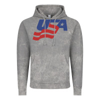 Cloud Rock usa hockey simple Vintage Hoodie - linhVisuals