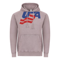 Vintage Zinc usa hockey simple Vintage Hoodie - linhVisuals