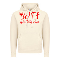 Vintage Artic wine tasting friends Vintage Hoodie - linhVisuals