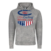 Cloud Rock usa curling team Vintage Hoodie - linhVisuals