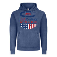 Vintage Denim usa curling team Vintage Hoodie - linhVisuals