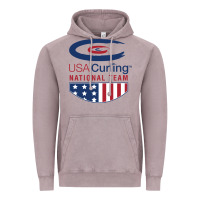 Vintage Zinc usa curling team Vintage Hoodie - linhVisuals