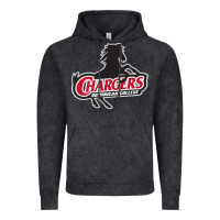 Vintage Black the dominican chargers Vintage Hoodie - linhVisuals