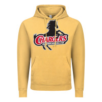 Vintage Mustard the dominican chargers Vintage Hoodie - linhVisuals