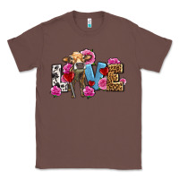 Chestnut love with cow olivia Classic Tee - OliviaCreatesArt