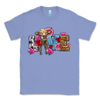 Colony Blue love with cow olivia Classic Tee - OliviaCreatesArt