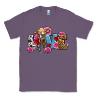 Lavender love with cow olivia Classic Tee - OliviaCreatesArt