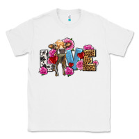 White love with cow olivia Classic Tee - OliviaCreatesArt