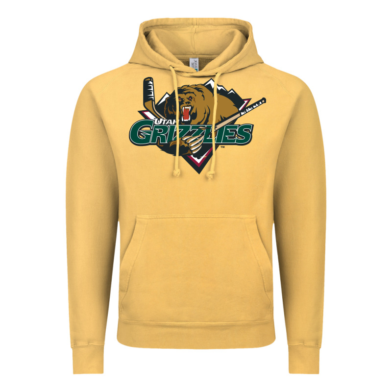 The-utah-grizzlies-pen Vintage Hoodie by linhVisuals | Teevron