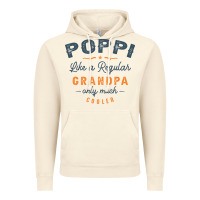 Vintage Artic Mens Poppi Like a Regular Grandpa Funny Fathers Day Vintage Hoodie - linhVisuals
