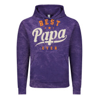 Cloud Purple Mens Best Papa Ever Funny Fathers Day Vintage Hoodie - linhVisuals