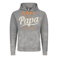 Cloud Rock Mens Best Papa Ever Funny Fathers Day Vintage Hoodie - linhVisuals
