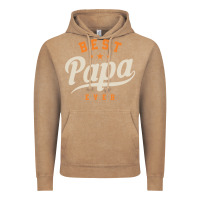 Vintage Coffee Mens Best Papa Ever Funny Fathers Day Vintage Hoodie - linhVisuals