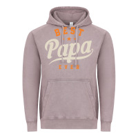Vintage Zinc Mens Best Papa Ever Funny Fathers Day Vintage Hoodie - linhVisuals