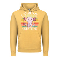 Vintage Mustard i axolotl questions funny axolotl costume for axolotl lovers t shirt Vintage Hoodie - linhVisuals