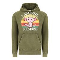 Vintage Olive i axolotl questions funny axolotl costume for axolotl lovers t shirt Vintage Hoodie - linhVisuals