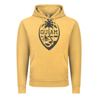 Vintage Mustard guam seal guam flag usa guamanian chamorro gifts pullover hoodie Vintage Hoodie - linhVisuals