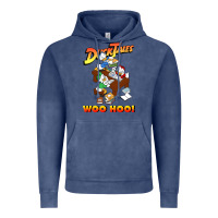 Vintage Denim woo hoo duck tales art gift for fans Vintage Hoodie - linhVisuals
