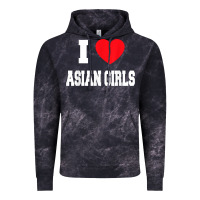 Cloud Black i love asian girls t shirt Vintage Hoodie - linhVisuals