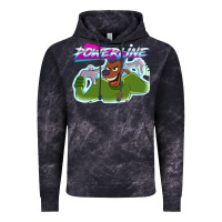 Cloud Black powerline Vintage Hoodie - linhVisuals