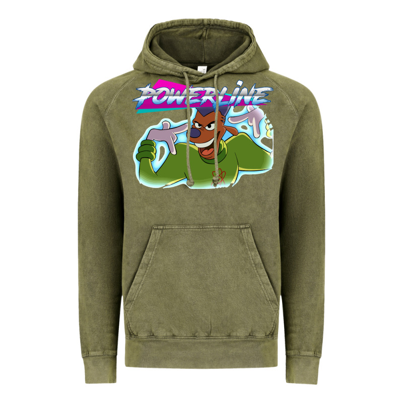 Powerline Vintage Hoodie by linhVisuals | Teevron
