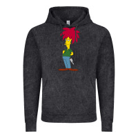 Vintage Black simpson Vintage Hoodie - linhVisuals