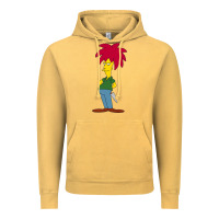 Vintage Mustard simpson Vintage Hoodie - linhVisuals
