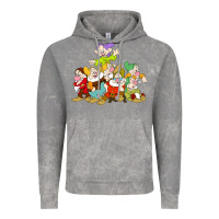 Cloud Rock grumpy dopey dwarf Vintage Hoodie - linhVisuals