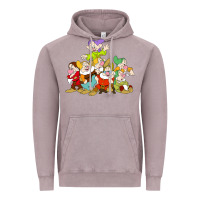 Vintage Zinc grumpy dopey dwarf Vintage Hoodie - linhVisuals
