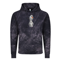 Cloud Black olaf Vintage Hoodie - linhVisuals