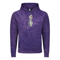 Cloud Purple olaf Vintage Hoodie - linhVisuals