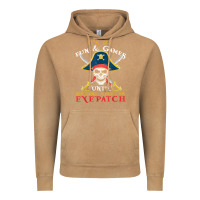 Vintage Camel it's all fun & games until someone needs an eyepatch pirate t shirt Vintage Hoodie - linhVisuals