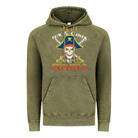 Vintage Olive it's all fun & games until someone needs an eyepatch pirate t shirt Vintage Hoodie - linhVisuals