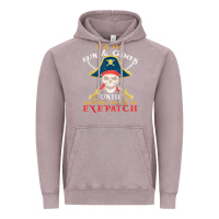 Vintage Zinc it's all fun & games until someone needs an eyepatch pirate t shirt Vintage Hoodie - linhVisuals