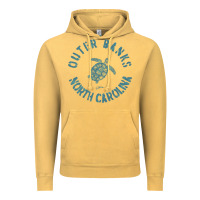 Vintage Mustard jcombs outer banks, nc, sea turtle hoodie Vintage Hoodie - linhVisuals