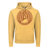 Vintage Mustard star fleet academy dropout stars trekie trek geek Vintage Hoodie - linhVisuals