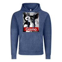 Vintage Denim character gizmo classic Vintage Hoodie - linhVisuals