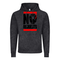 Vintage Black no requests dj turntable vinyl record Vintage Hoodie - linhVisuals