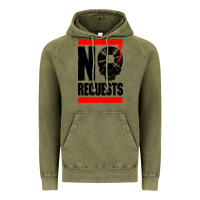 Vintage Olive no requests dj turntable vinyl record Vintage Hoodie - linhVisuals