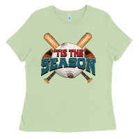 Matcha 'tis the season baseball Ladies Tee - FaDigitalArtStudio