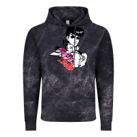 Cloud Black josuke very bizarre Vintage Hoodie - linhVisuals