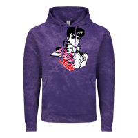 Cloud Purple josuke very bizarre Vintage Hoodie - linhVisuals