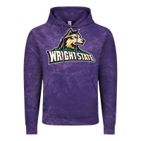 Cloud Purple wright state Vintage Hoodie - linhVisuals