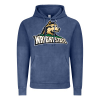 Vintage Denim wright state Vintage Hoodie - linhVisuals