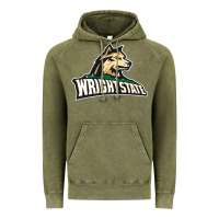Vintage Olive wright state Vintage Hoodie - linhVisuals