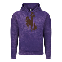 Cloud Purple wyoming athletics Vintage Hoodie - linhVisuals