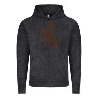 Vintage Black wyoming athletics Vintage Hoodie - linhVisuals