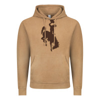 Vintage Camel wyoming athletics Vintage Hoodie - linhVisuals