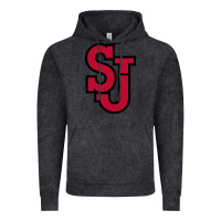 Vintage Black st. john's red Vintage Hoodie - linhVisuals