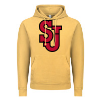 Vintage Mustard st. john's red Vintage Hoodie - linhVisuals
